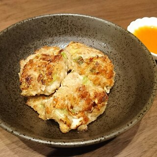 豚ひき肉の豆腐ハンバーグ(餃子味)